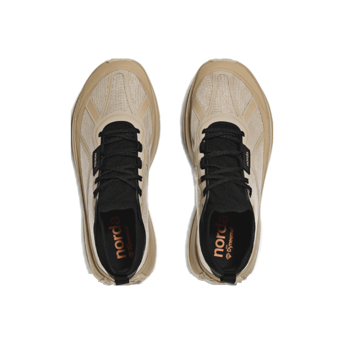 norda 055 Trail Running Shoes, overhead view