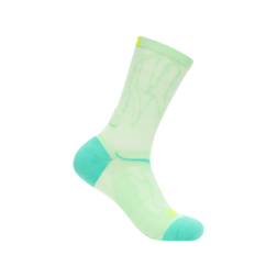 Hoka Clifton Crew Run Socks - Unisex, Mint Flourite, sock view
