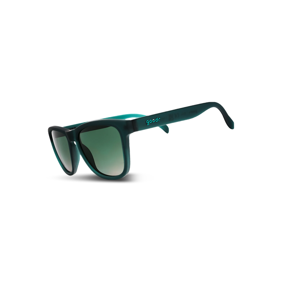 Goodr Sunglasses - OG, 90's Sedan Style Icon, three-quarter view