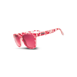 Goodr Sunglasses - OG, Sakura Showtime, three-quarter view