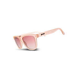 Goodr Sunglasses - OG, Don't Make me Blush, three-quarter view