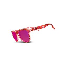 Goodr Sunglasses - OG, Stained Glass Sex Symbol, three-quarter view