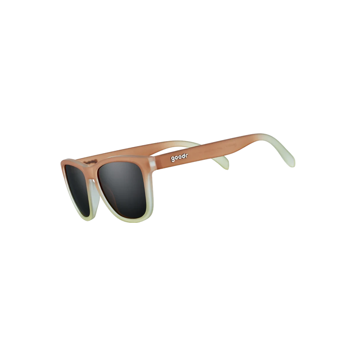 Goodr Sunglasses - OG, three-quarter view