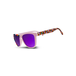 Goodr Sunglasses - OG, We're Here to Slay, three-quarter view