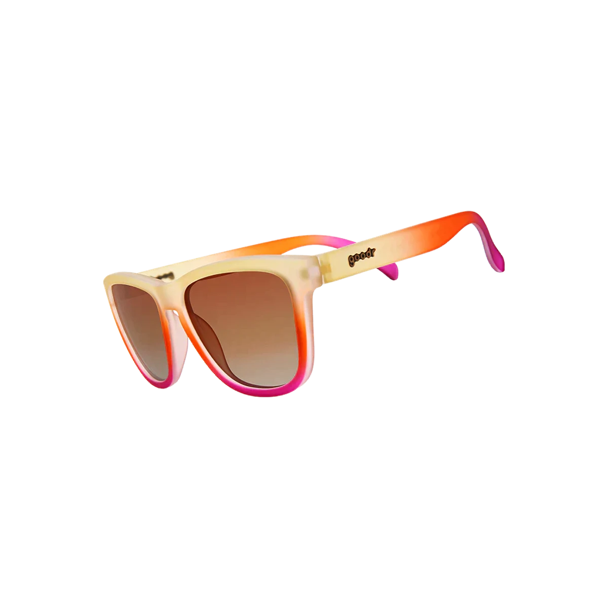 Goodr Sunglasses - OG, three-quarter view