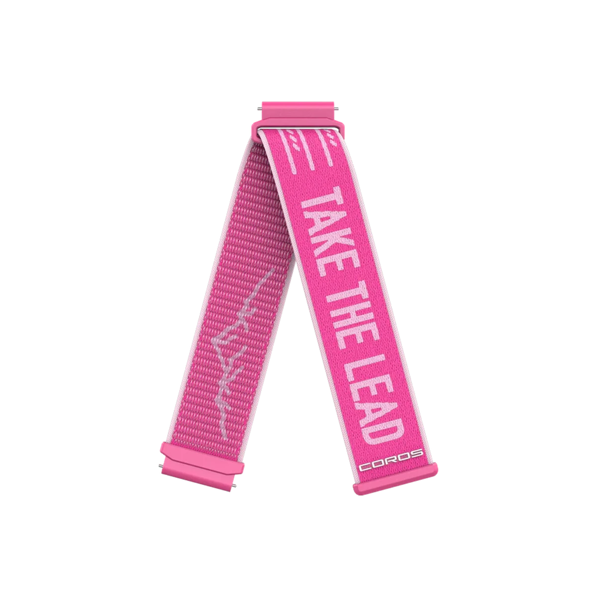 Coros Accessory watch band, 20mm / Nylon - Pink, product view