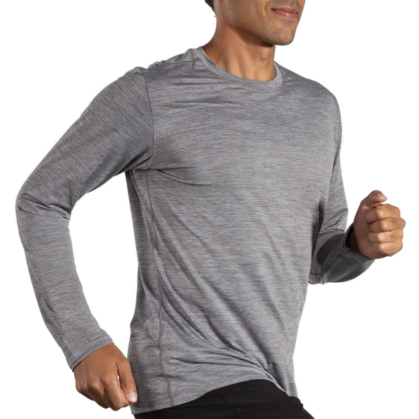 Brooks Men's  Luxe Long Sleeve Top