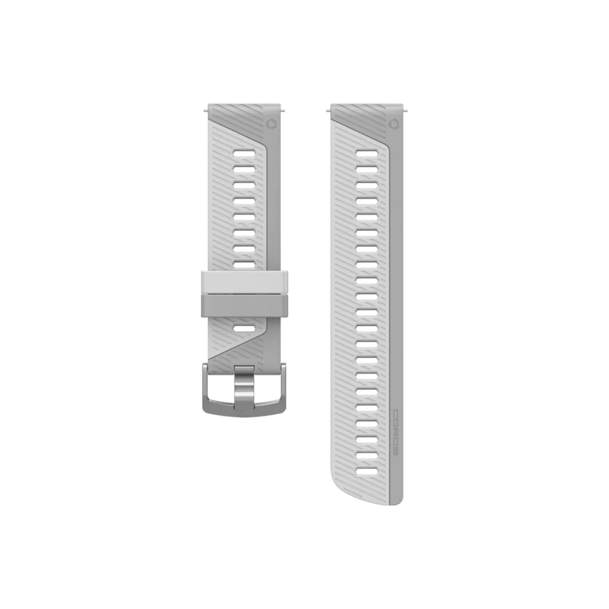 Coros Accessory watch band, 22mm / Silicone - Grey, product view