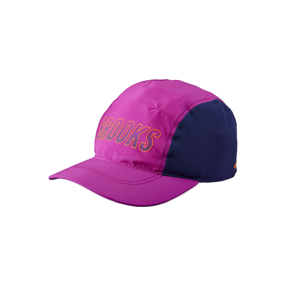 Brooks Journey Hat, Magenta/Midnight/Brooks Logo, product view