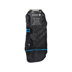 Stance Run Socks - Ultralight Cushioning - Tab, Run UL 3 pack - Black, sock view