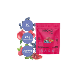 Krono Electrolyte Sachette, Berries & Pomegranate, pack view