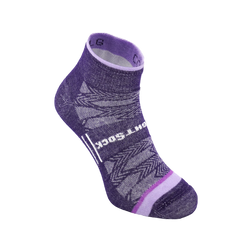 Wrightsock Coolemesh 2 Quarter Socks, Wildberry, sock view