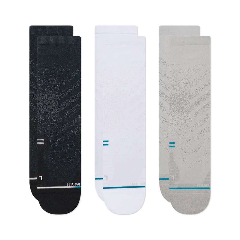 Stance Run Socks - Light Cushioning - Crew - 3 Pack
