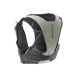 Salomon ADV Skin 12 Running Vest (with Flasks) - Unisex, Phantom/Castlerock/Icicle, vest view