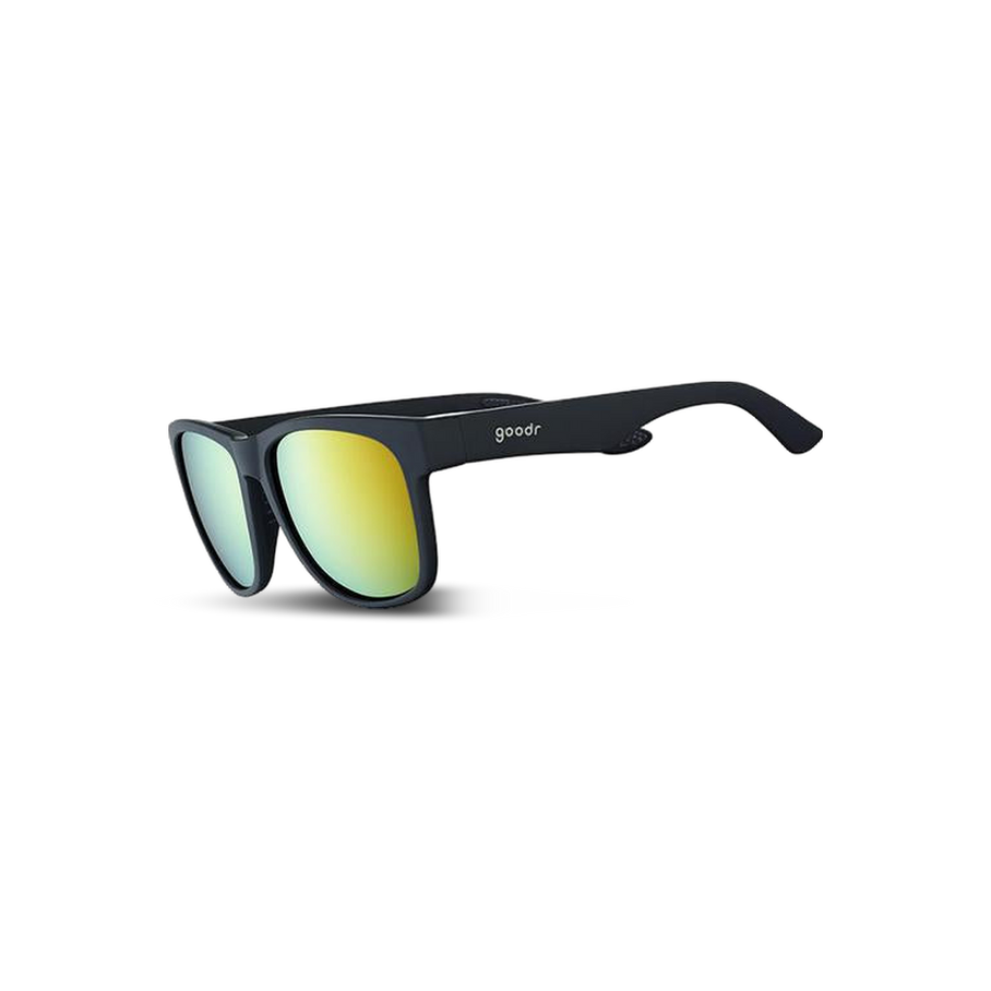Goodr Sunglasses - BFGs, Beelzebub's Bourbon Burpees, three-quarter view