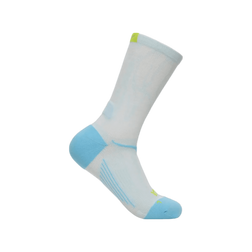 Hoka Clifton Crew Run Socks - Unisex, Glimmering Blue, sock view