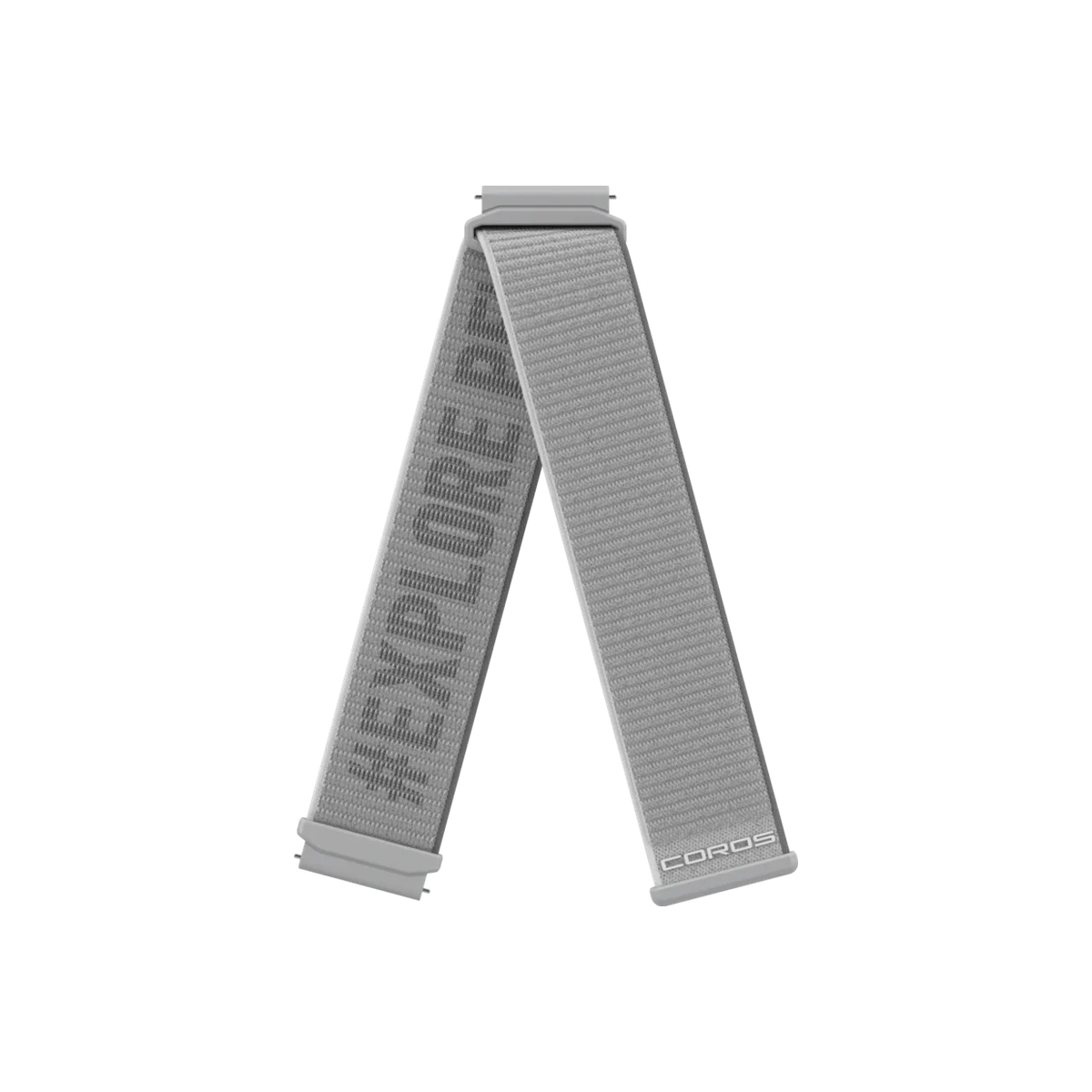 Coros Accessory watch band, 22mm / Nylon - Grey, product view