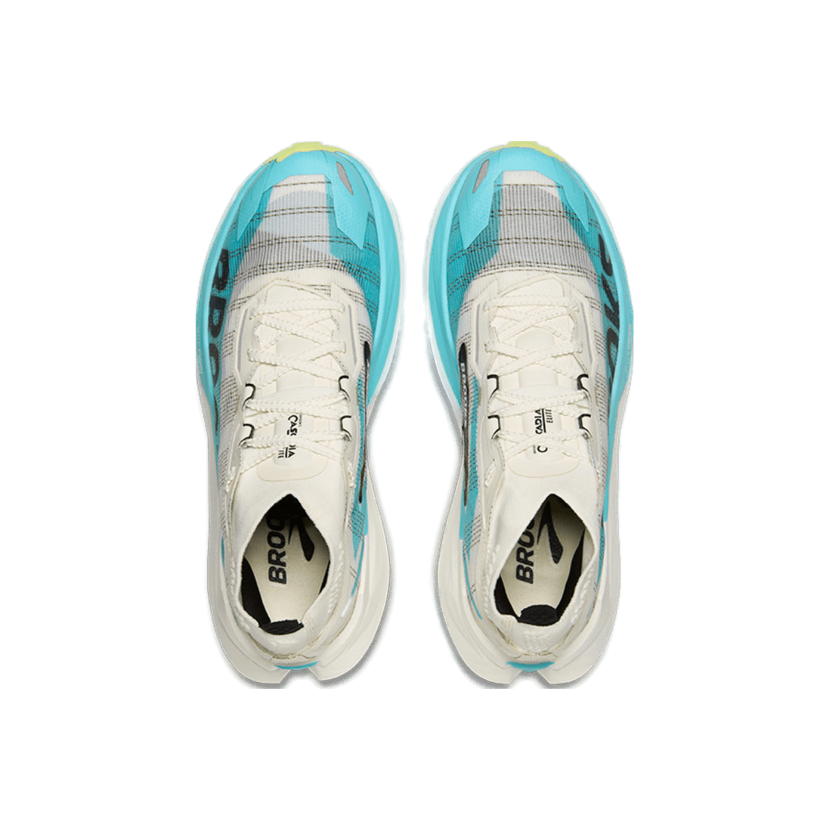 Brooks Cascadia Elite Trail Running Shoes - Unisex, overhead view
