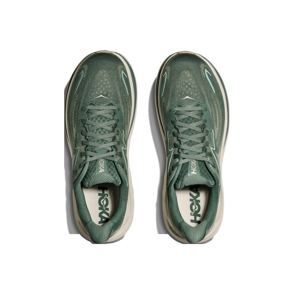 Hoka Clifton 10 Running Shoes - Men's, overhead view