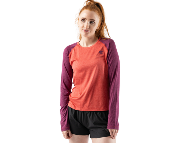 Rabbit Women's EZ Tee Long Sleeve Cropped Running Top