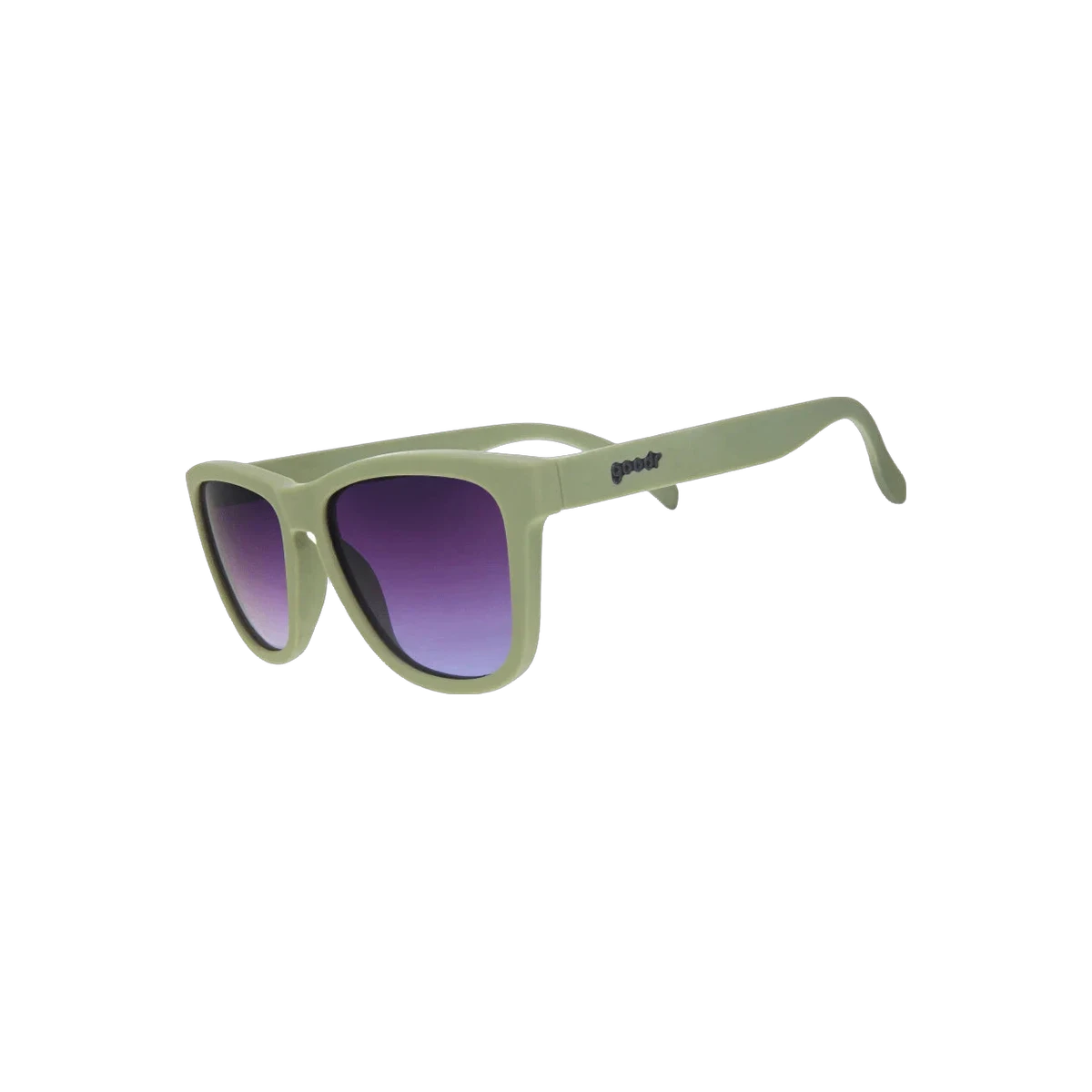 Goodr Sunglasses - OG, three-quarter view