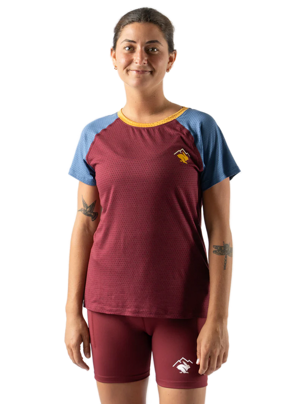 Rabbit Women's EZ Tee Perforated Short Sleeve Running Top