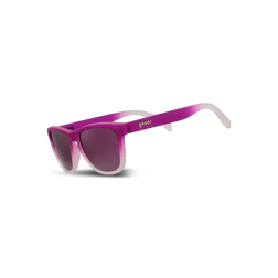 Goodr Sunglasses - OG, Grape Ape Mistake, three-quarter view