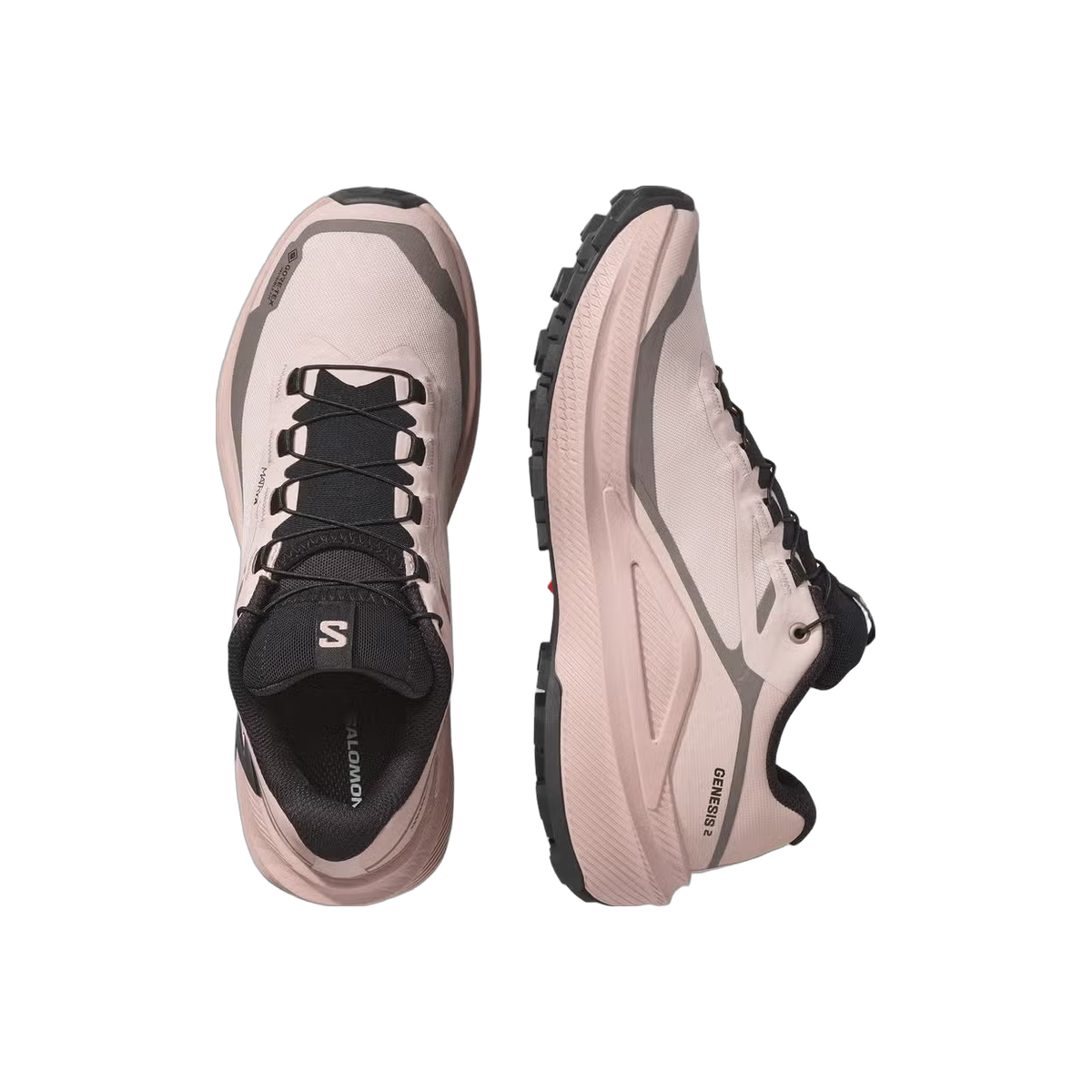 Salomon Genesis 2 Gore-Tex Trail Running Shoes - Women's, overhead view