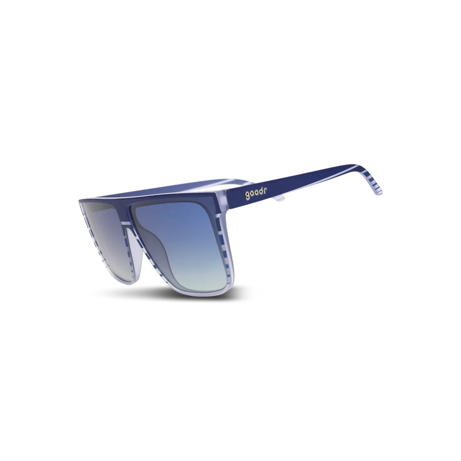 Goodr Sunglasses - Fly G, Ocean Drive Nightlife, three-quarter view