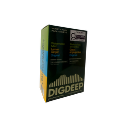 Dig Deep Endurance Fuel, Variety Pack, pack view