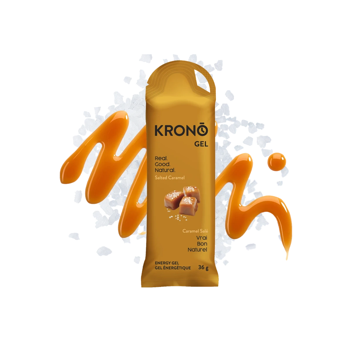 Krono Energy Gel, Salted Caramel, pack view