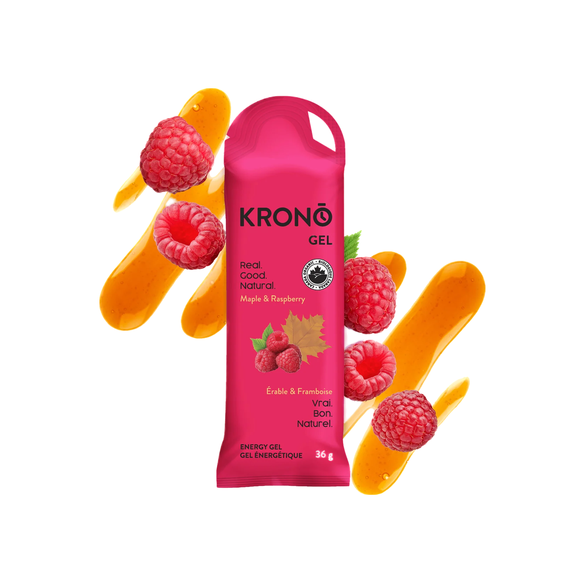 Krono Energy Gel, Maple-Raspberry, pack view