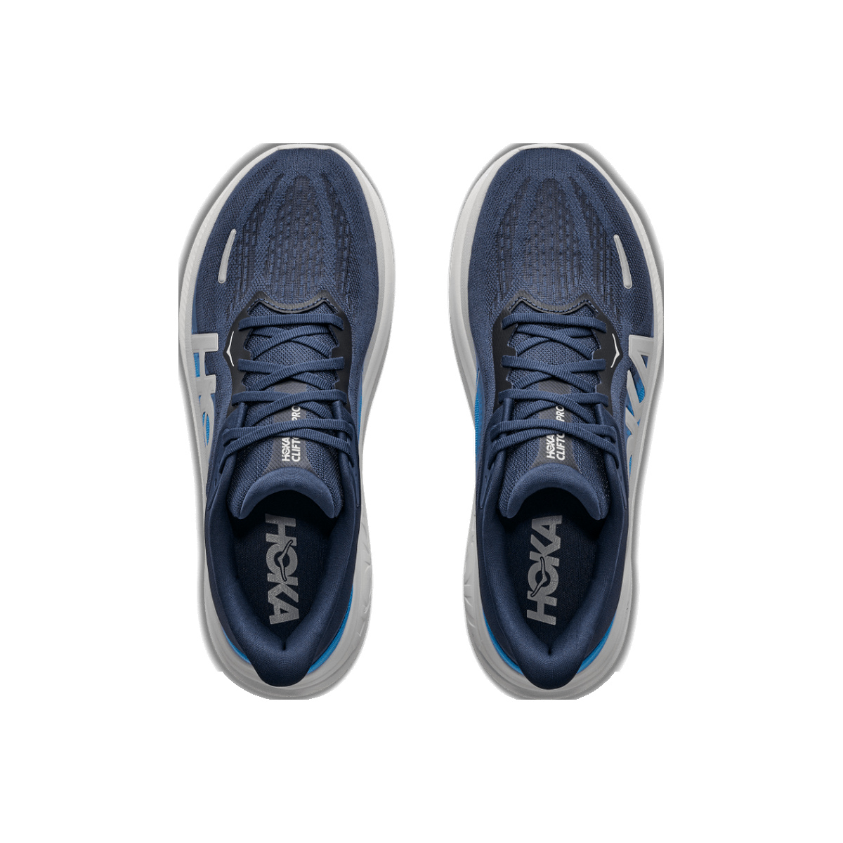 Hoka Clifton Pro Running Shoes - Men's, overhead view
