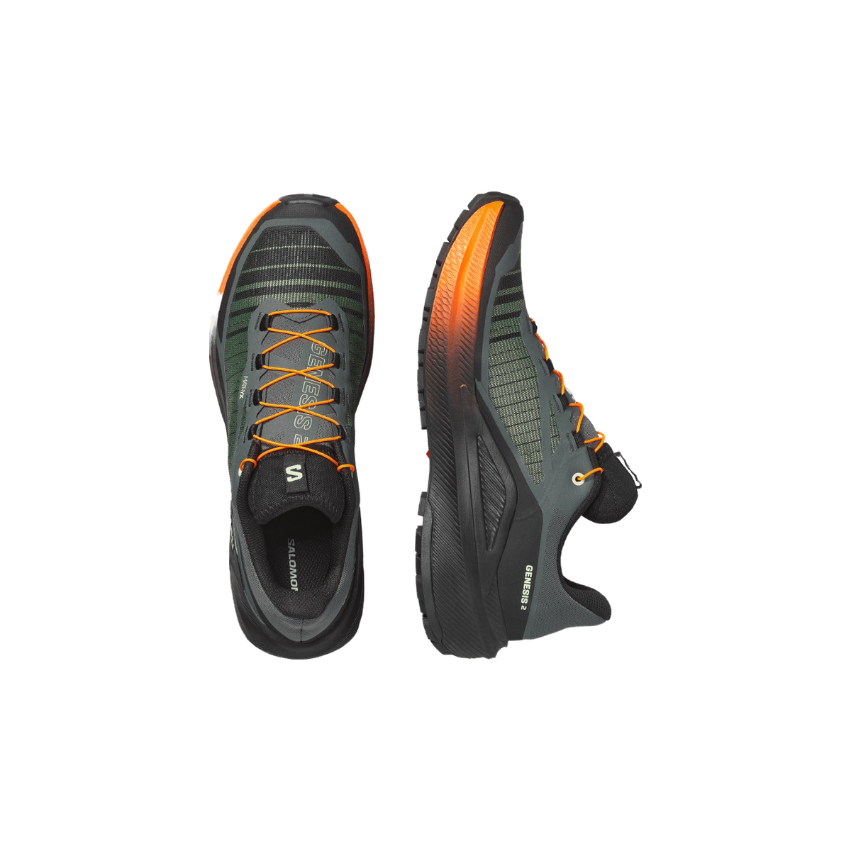 Salomon Genesis 2 Trail Running Shoes - Men's, angled view