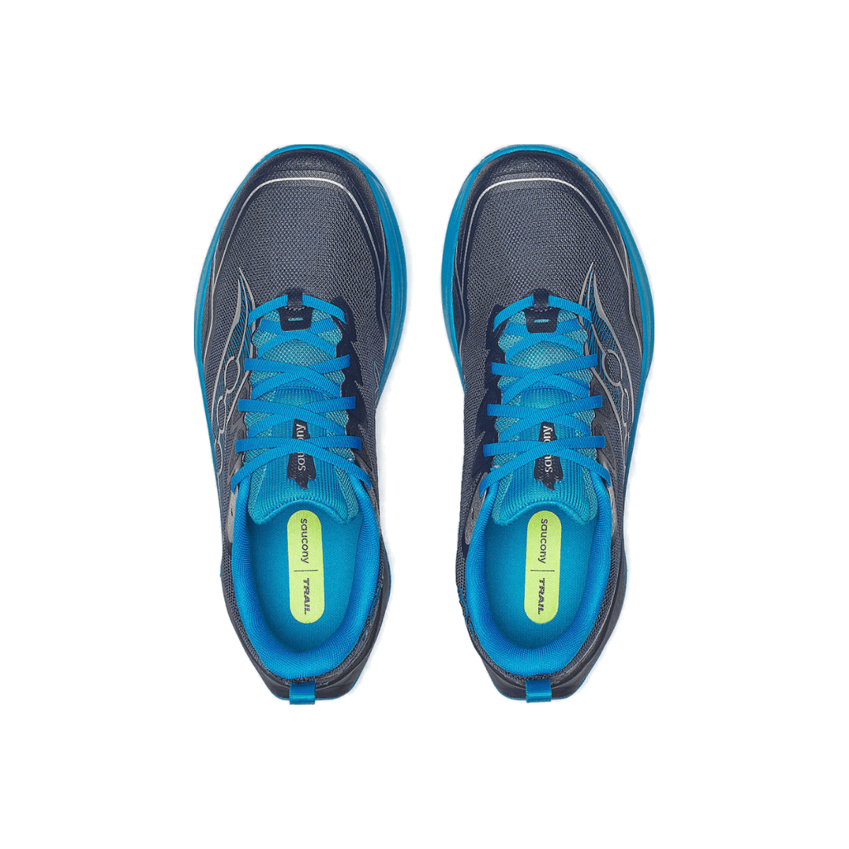 Saucony Peregrine 16 Trail Running Shoes - Men's, overhead view