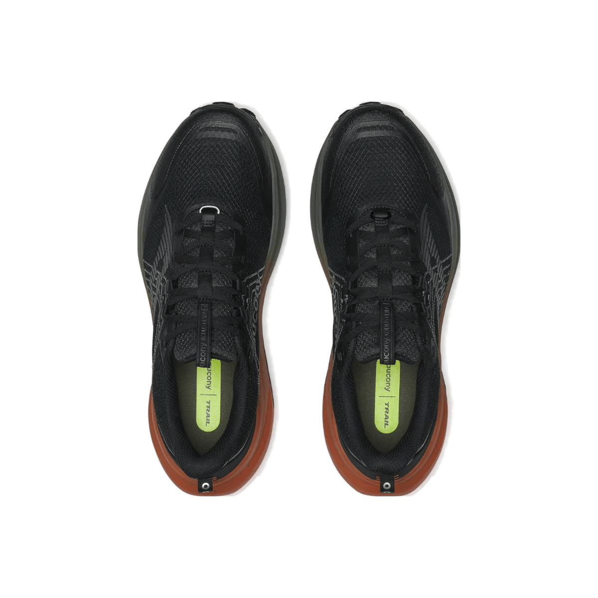 Saucony Xodus Ultra 4 Trail Running Shoes - Men's, overhead view