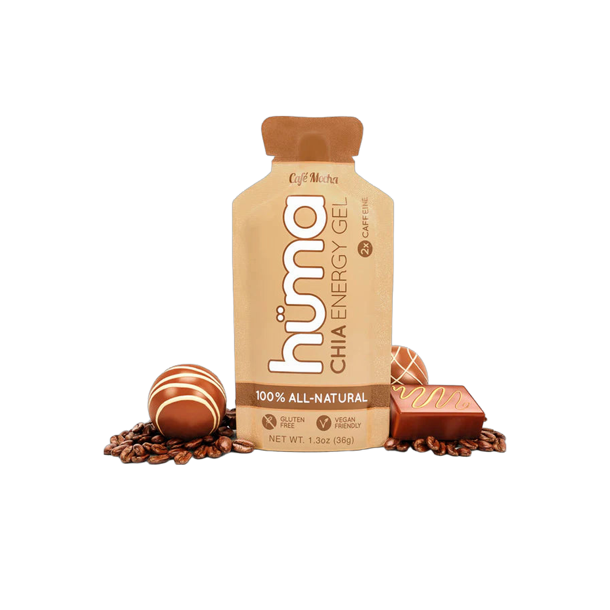 Huma Gel, Cafe Mocha, pack view