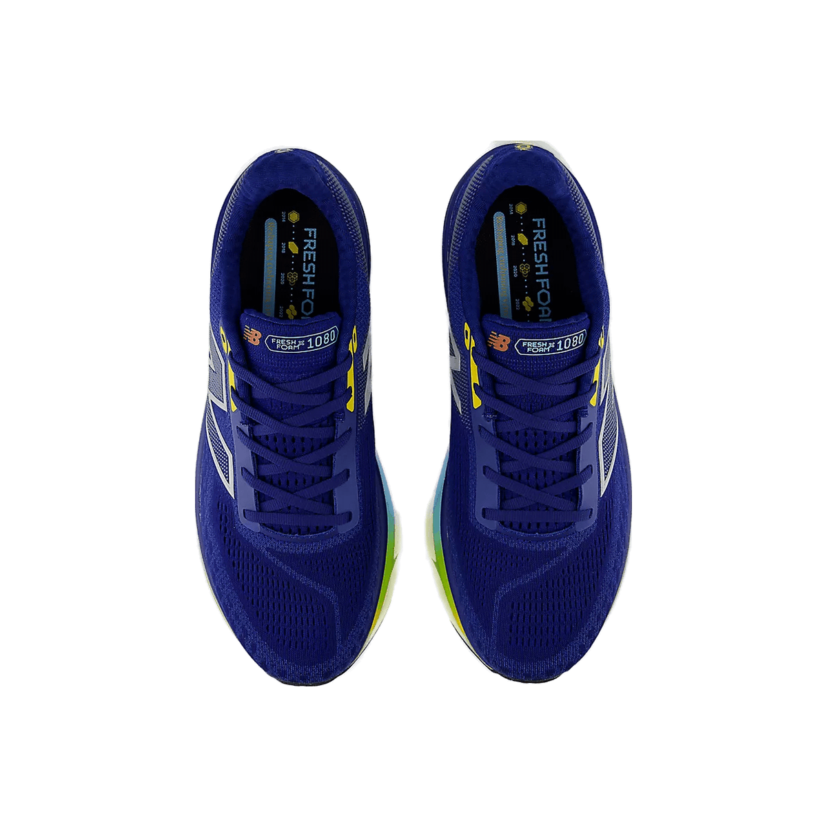 New Balance Fresh Foam X 1080 v14 Running Shoes - Men's, overhead view