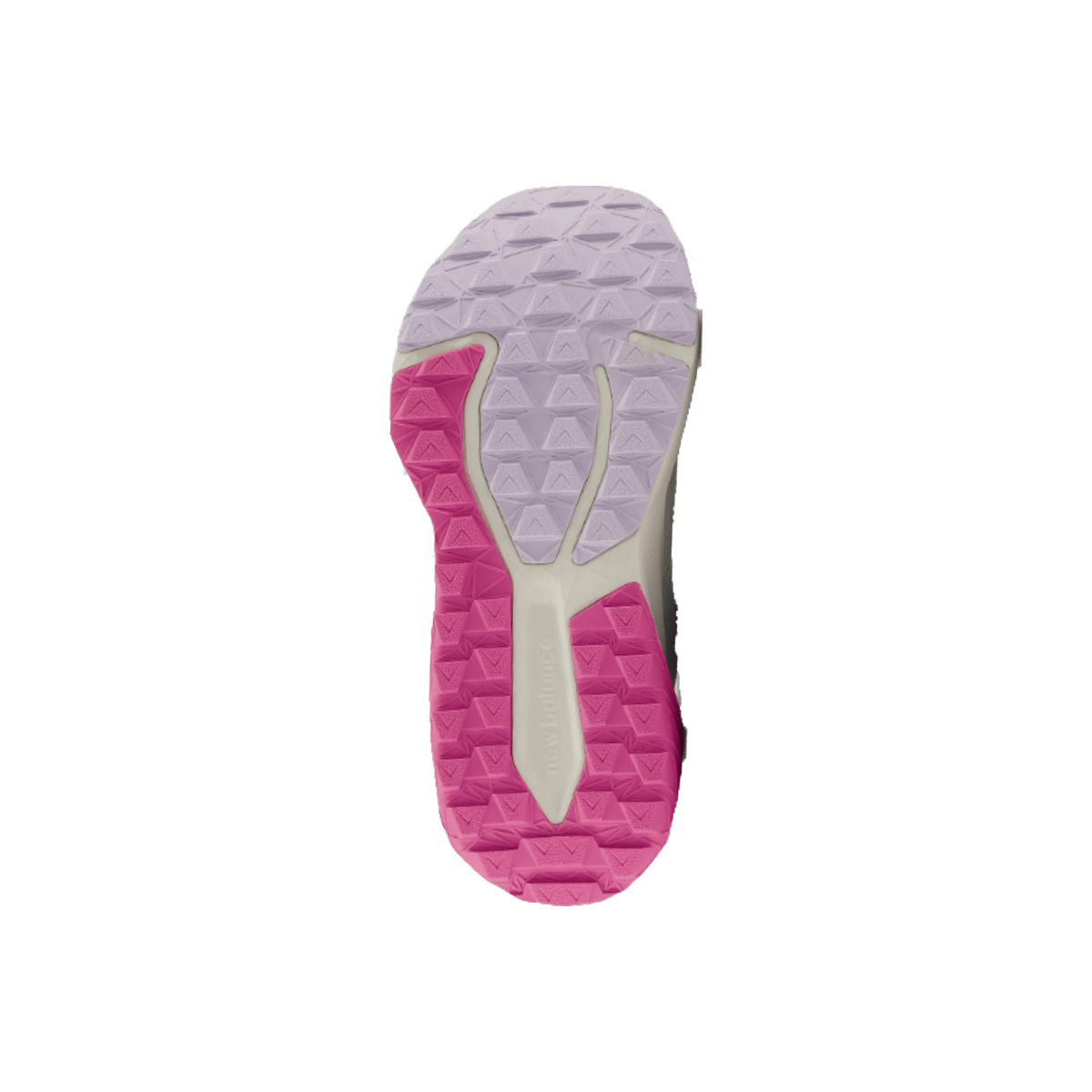 New Balance DynaSoft Nitrel v6 Youth Trail Shoes, overhead view
