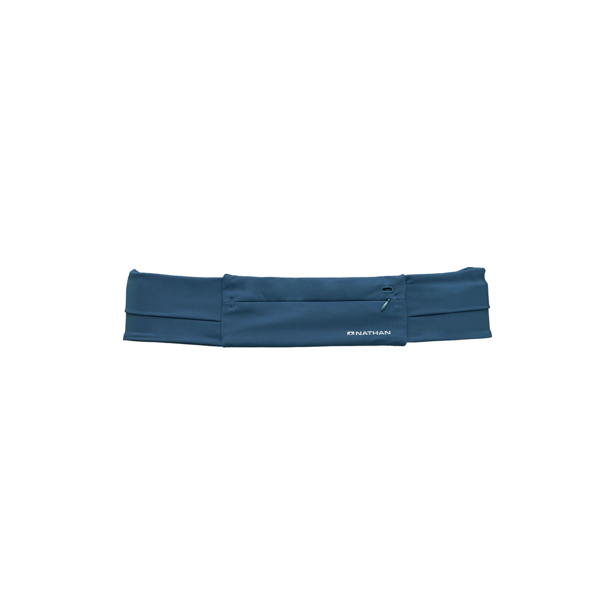 Nathan Adjustable Fit Zipster 2.0, Marine Blue, belt view