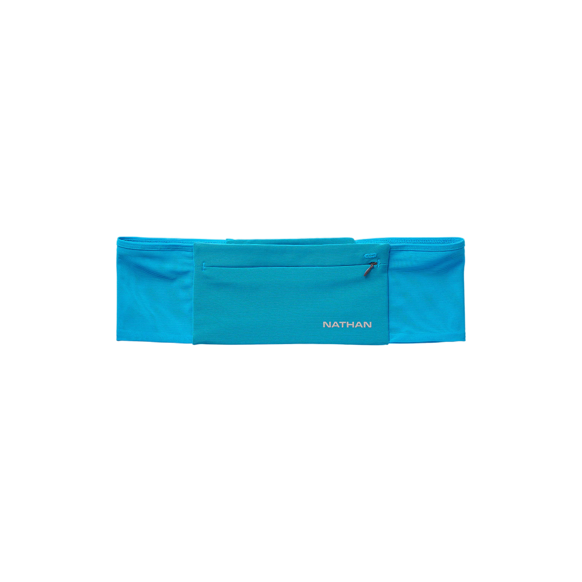 Nathan Zipster Max Waist Belt, Electric Blue/Reflective Silver, belt view