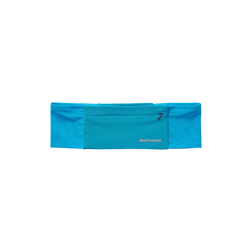 Nathan Zipster Max Waist Belt, Electric Blue/Reflective Silver, belt view