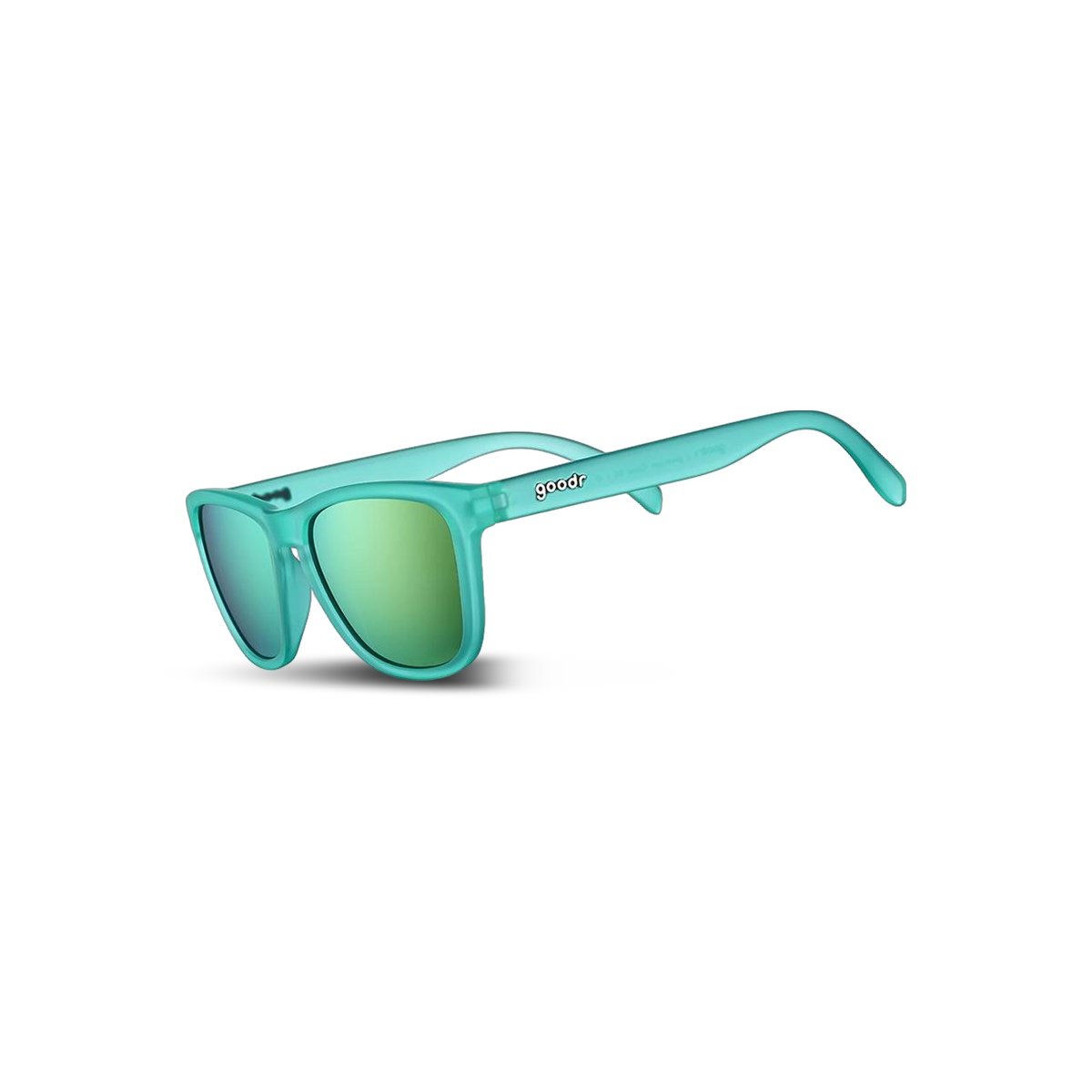 Goodr Sunglasses - OG, Nessy's Midnight Orgy, three-quarter view
