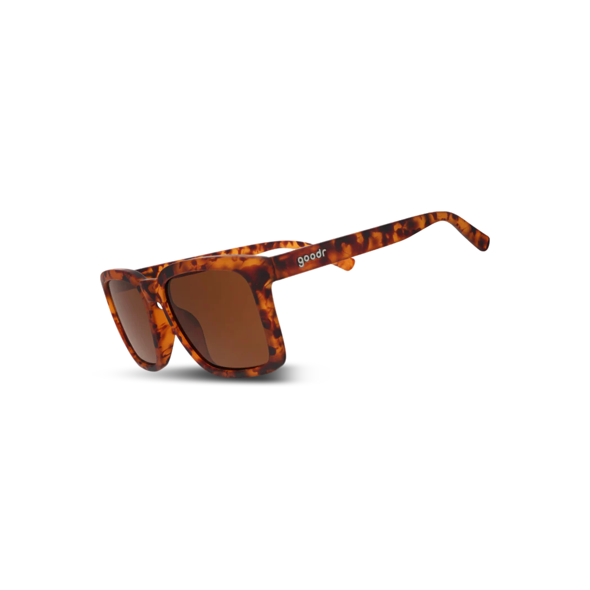 Goodr Sunglasses - Slate G, Not An Actual Professor, three-quarter view