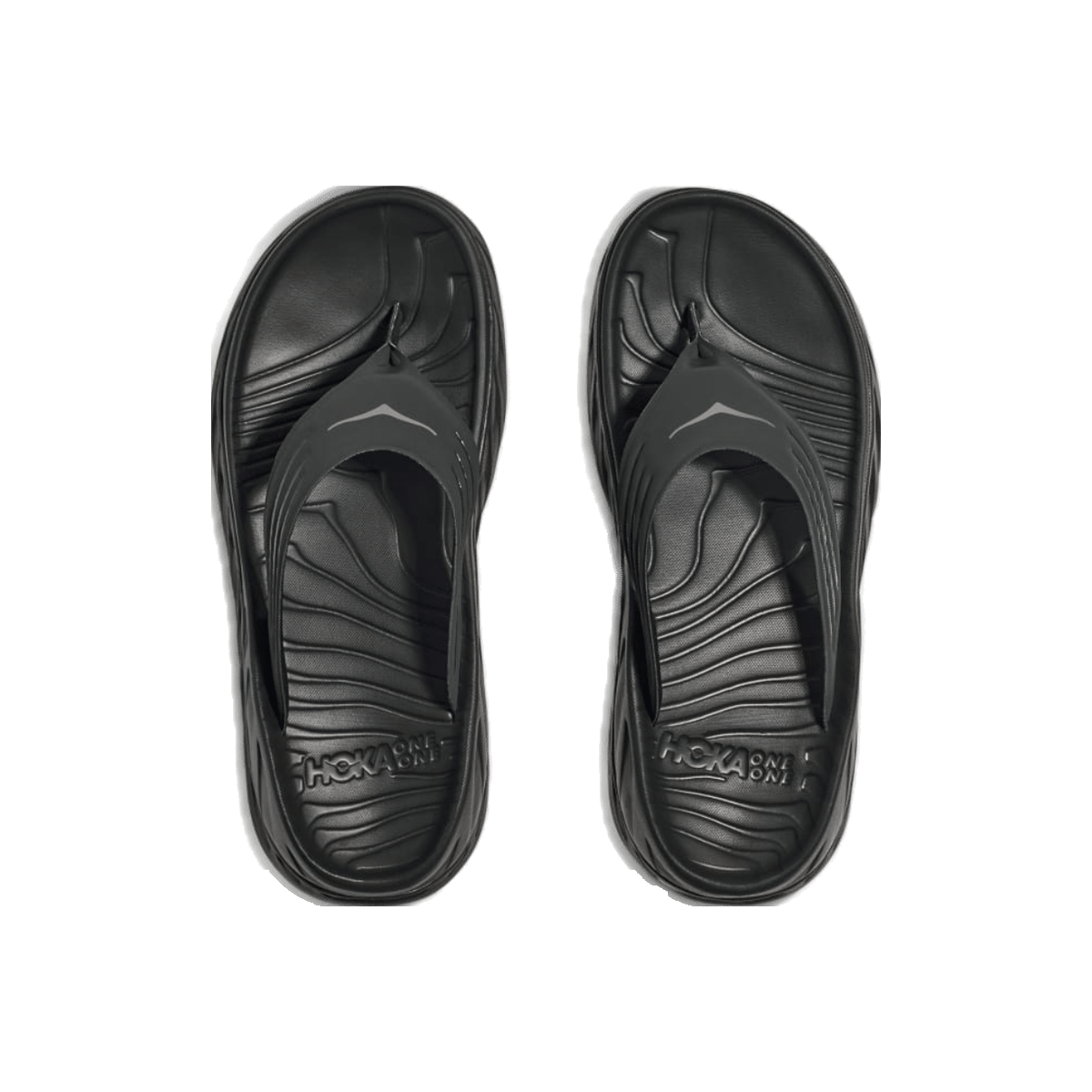 Hoka Ora Recovery Flip - Men's, overhead view