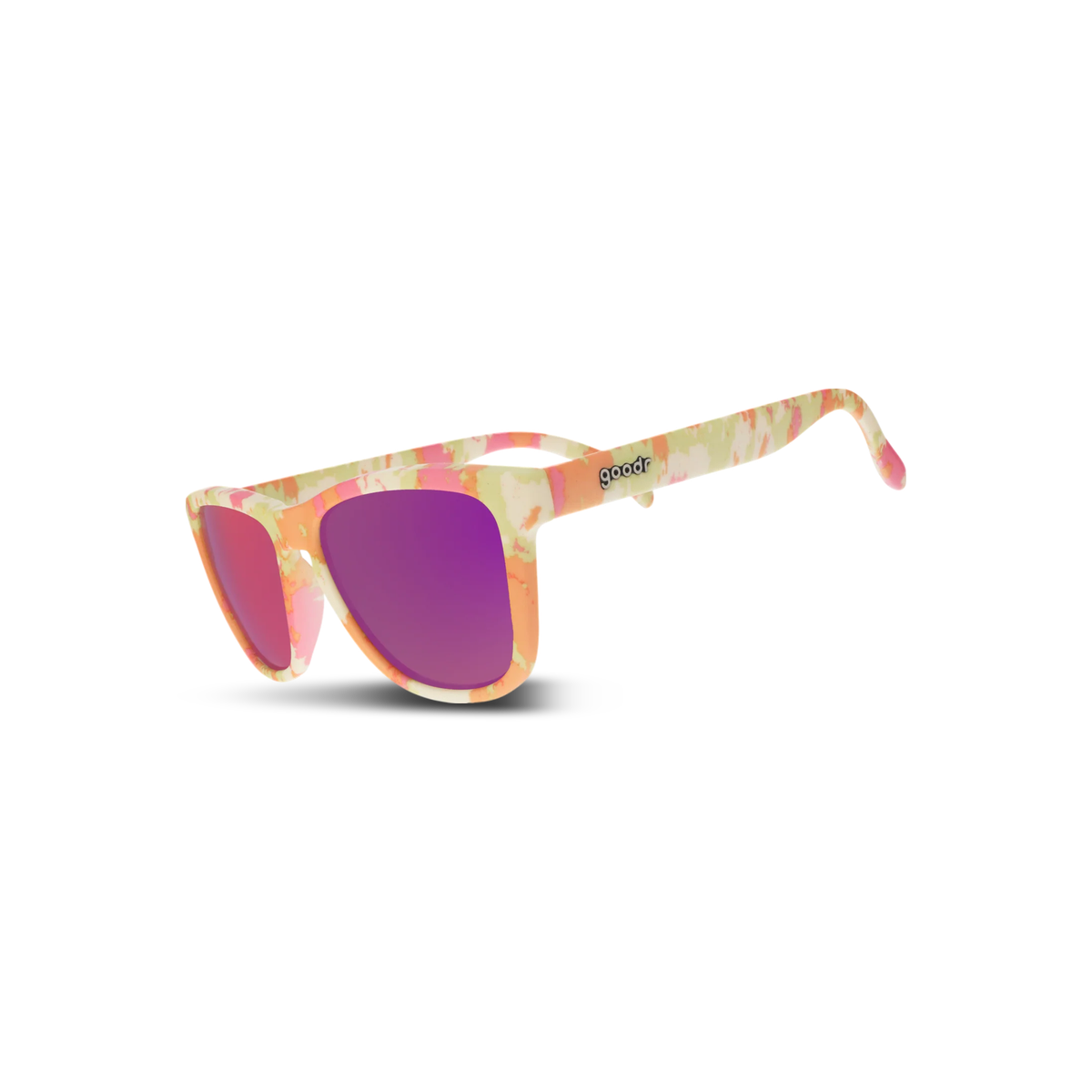 Goodr Sunglasses - OG, On an Upward Spiral, three-quarter view