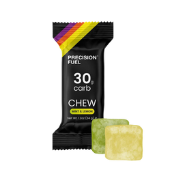 Precision Fuel and Hydration 30g Chews & 60g Bars, Mint & Lemon (30g), pack view