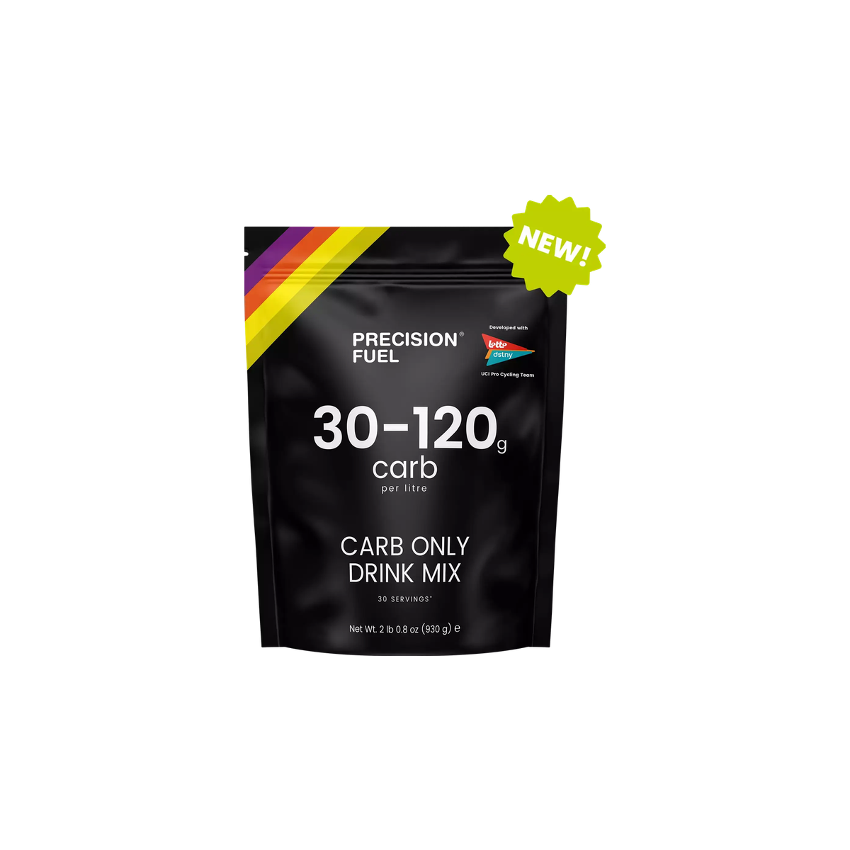 Precision Fuel and Hydration - Carb & Electrolyte Drink Mix, PF 30-120 (Carb Only - 30 serv), pack view