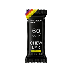 Precision Fuel and Hydration 30g Chews & 60g Bars, Chew Bar - Mint & Lemon (60g), pack view