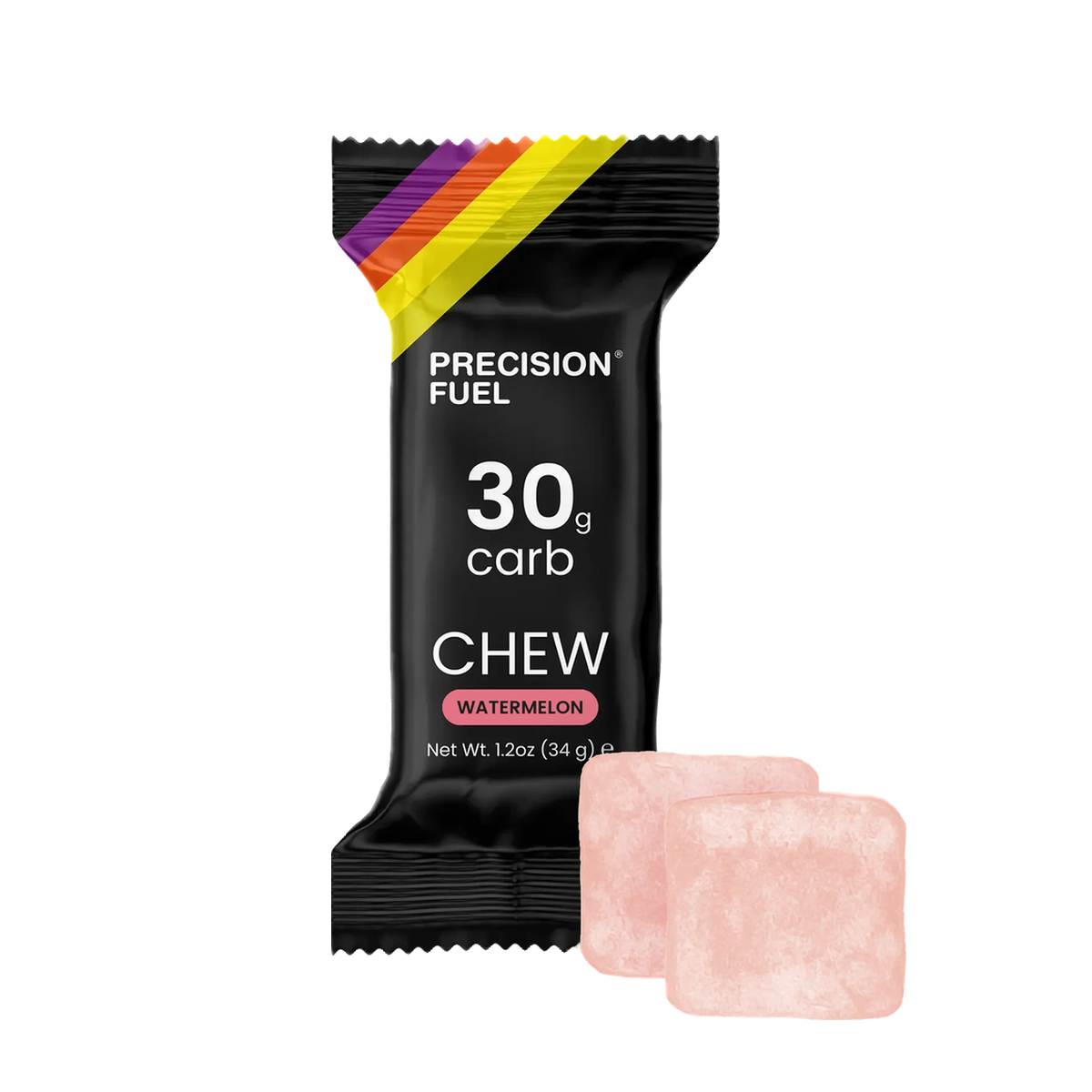 Precision Fuel and Hydration 30g Chews & 60g Bars, Watermelon (30g), pack view